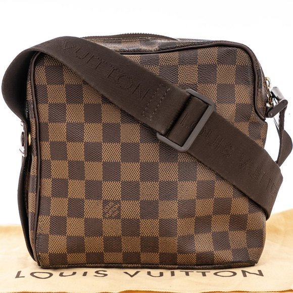 LOUIS VUITTON Damier Ebene Crossbody Olav PM